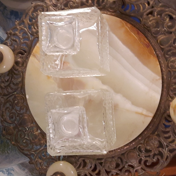 Mid Century made in Japan Glass Liquor decanters great condition clear glass - Picture 3 of 4